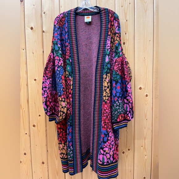 FARM Rio Multicolor Long Cardigan - Picture 3 of 9